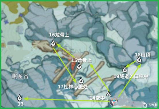 原神雪山区域玄月宝箱与逐月符点位 原神雪山区域玄月宝箱与逐月符点位到底在哪里