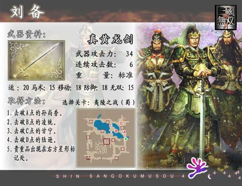 真三国无双4所有人物都带什么装备