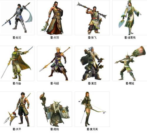 真三国无双4所有武将携带哪五个道具最好?