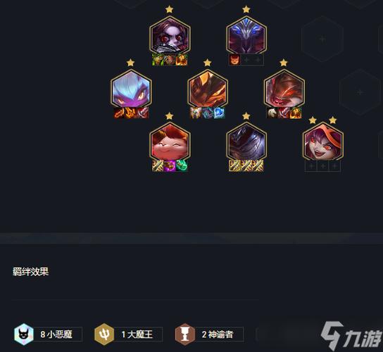 《LOL》云顶之弈小恶魔阵容装备是什么?