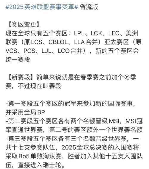 英雄联盟有几个赛区