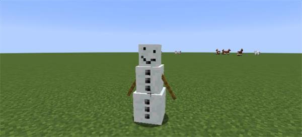 雪傀儡的制作方法