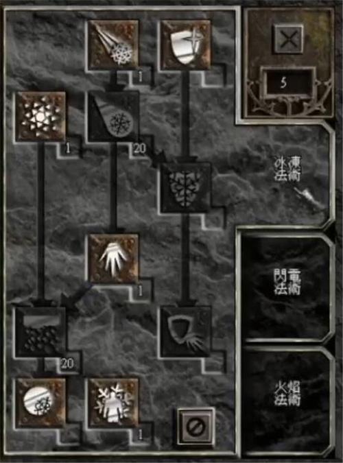 暗黑2冰法师技能树顺序