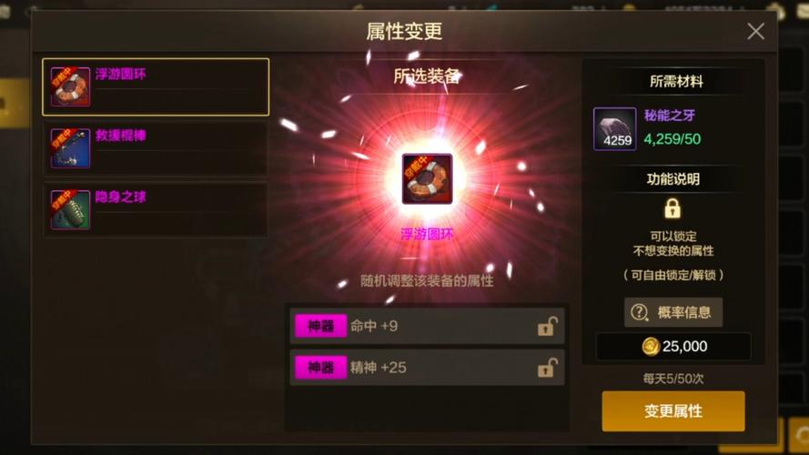 dnf装备属性操作键是什么意思?