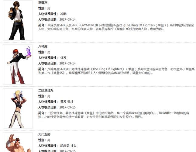 《拳皇大战之饿狼来袭无敌版》人物攻略