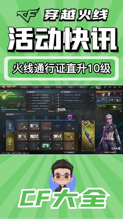cf通行证怎么升级