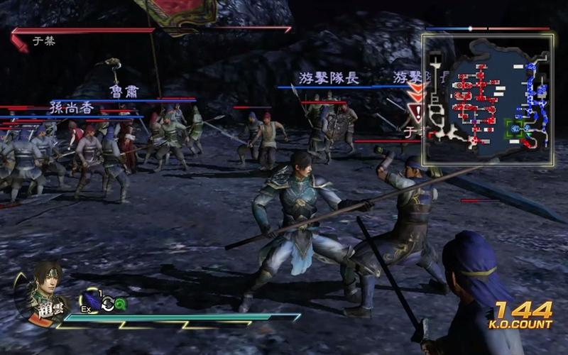 真三国无双7pc版于禁连招