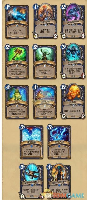炉石传说狮鹫年核心系列全成就配卡攻略