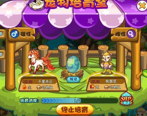 洛克王国桃面鼠配招