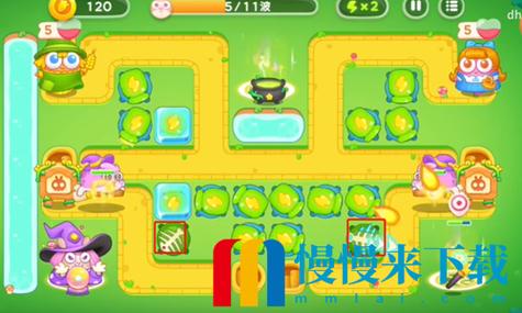 保卫萝卜4绿野第60关怎么过的