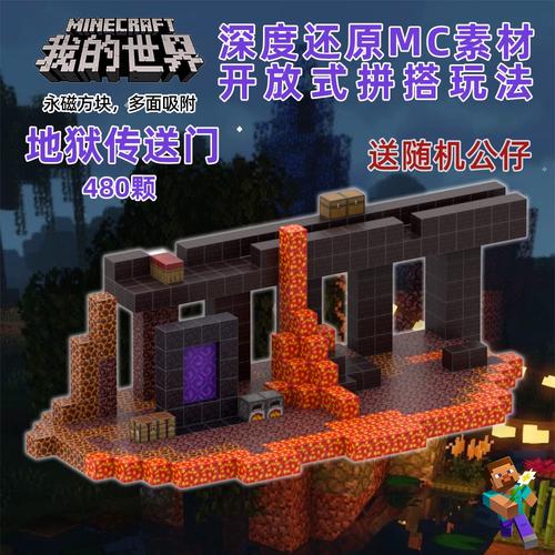 我的世界地狱传送门怎么做