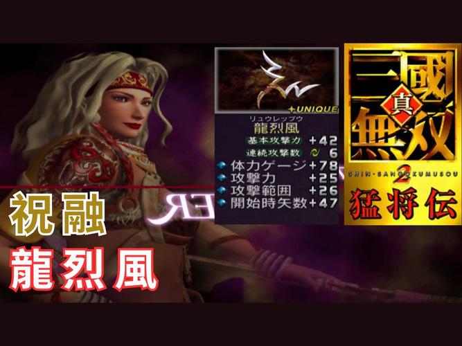 真三国无双霸陆逊和祝融那个厉害