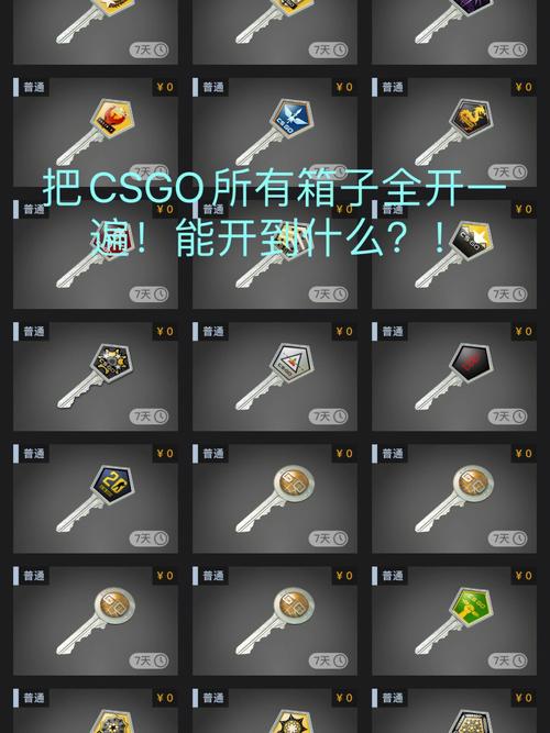 csgo开箱子应该怎么开