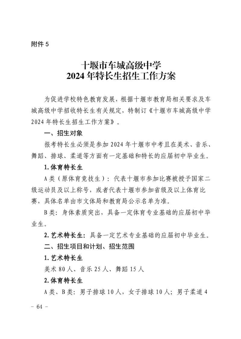 高中特长生?