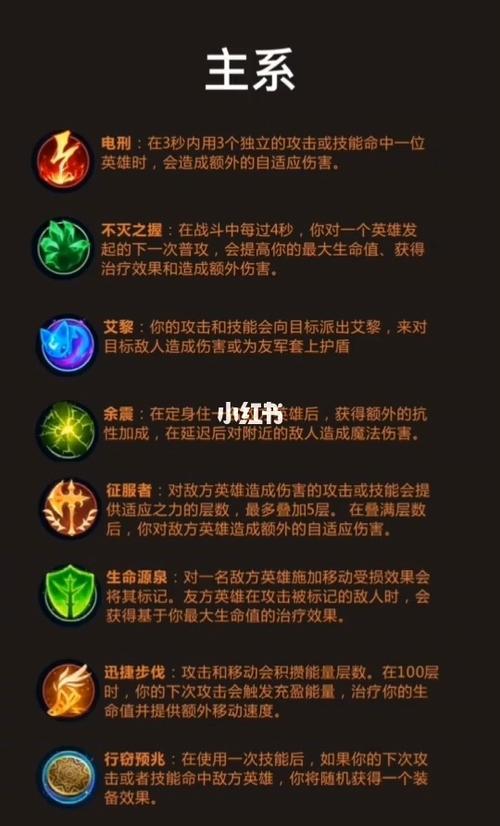 《英雄联盟》所有符文的种类和作用是什么?